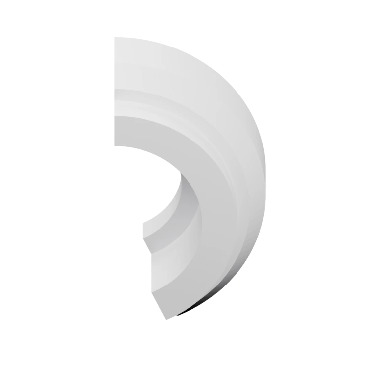 Круглая крышка с вырезом и надписью по окружности