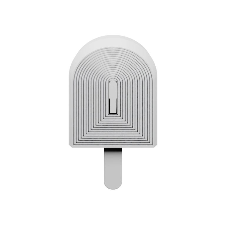 Форма круглая, с рельефным изображением и текстом на одной стороне