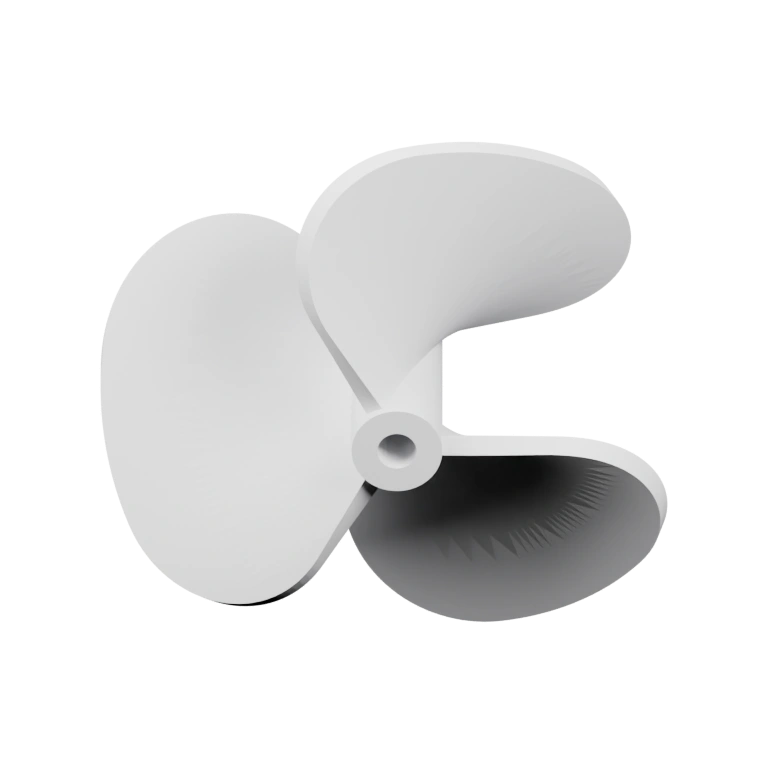 Двусторонний элемент с двумя вытянутыми частями, соединёнными в центре