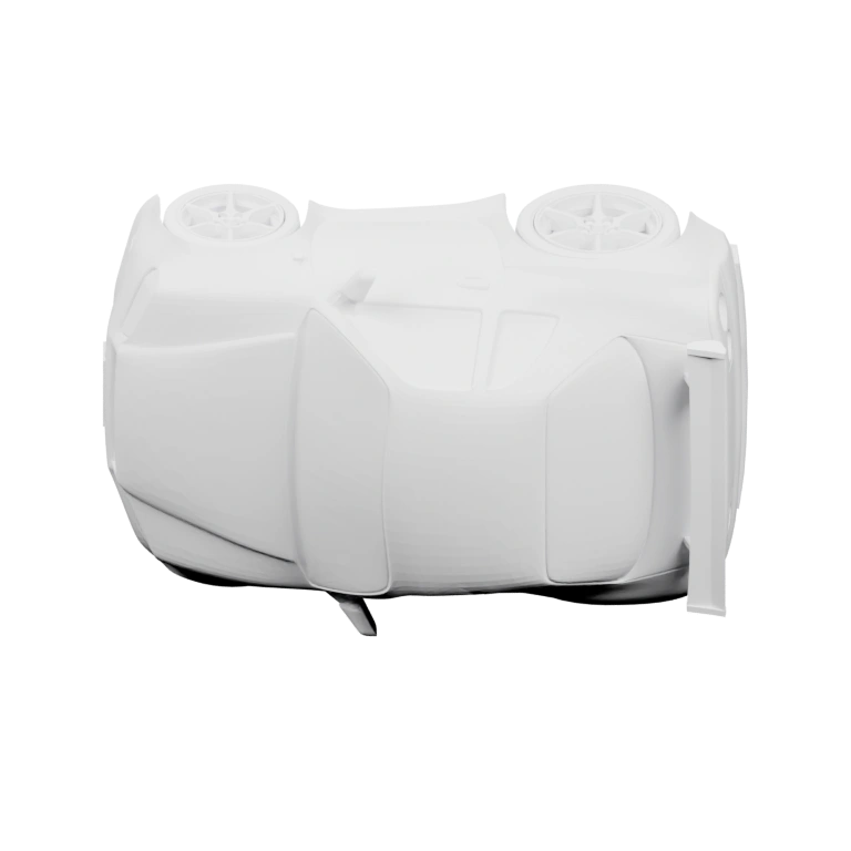 Цилиндрический корпус с деталями и ногами