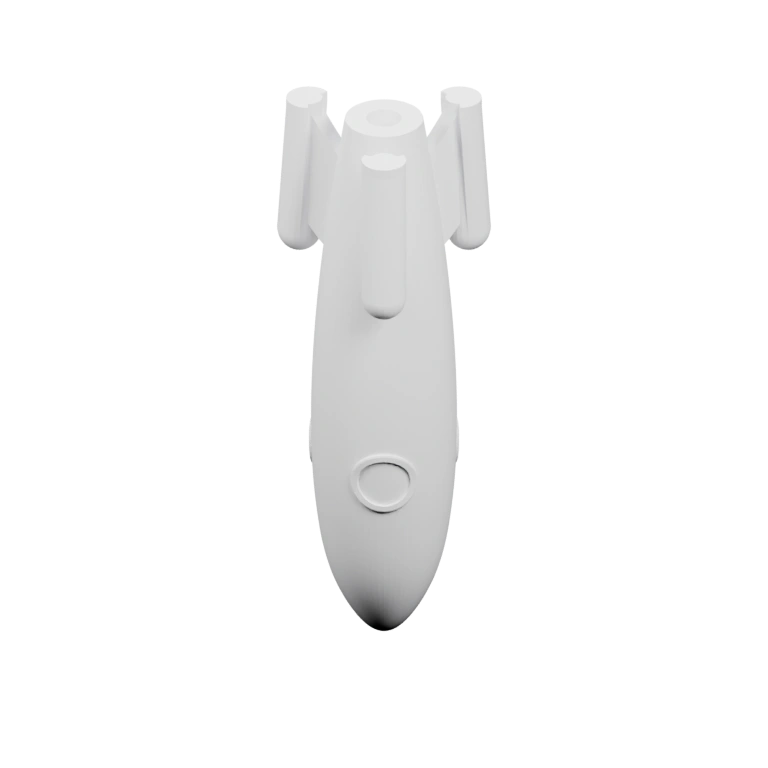 Симметричный дизайн с центральным элементом и радиальными выступами