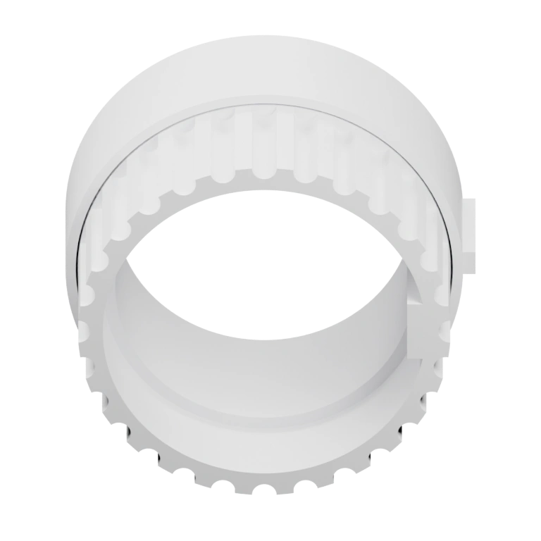 Сложная форма с витыми линиями, напоминающими спираль