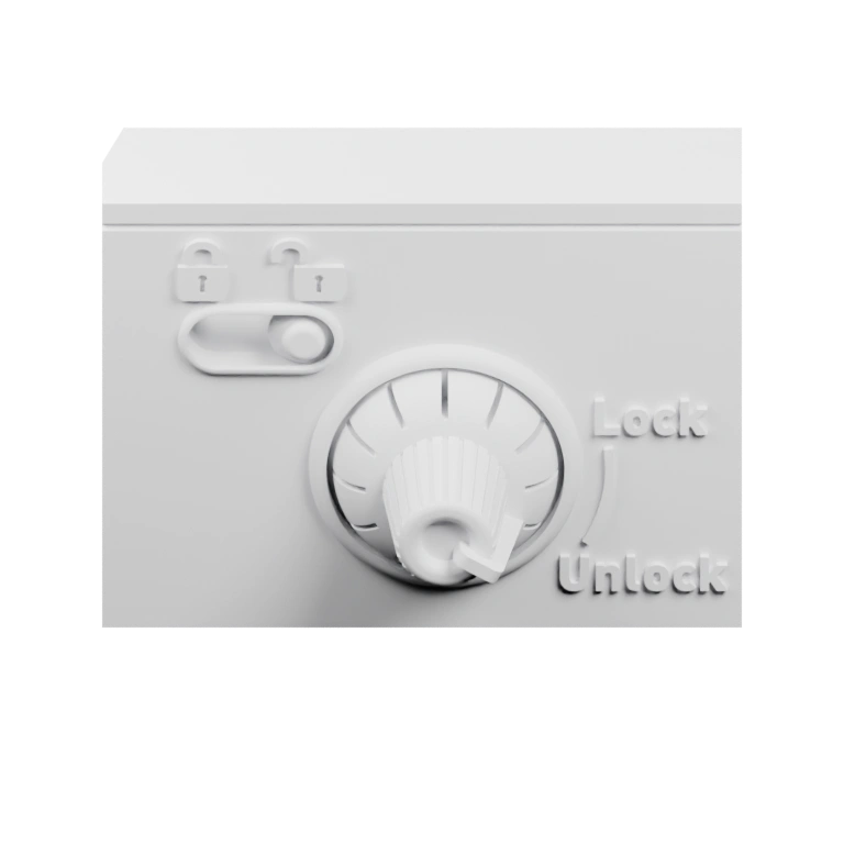 Устройство с вращающимся колесом и переключателем для блокировки