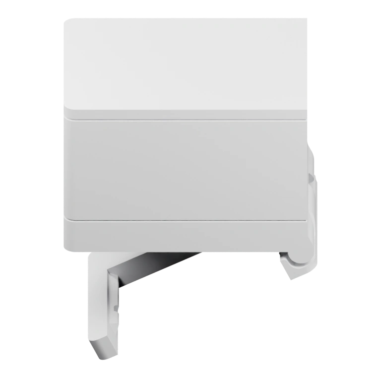 Устройство с подвижными частями и фиксаторами для установки на поверхность