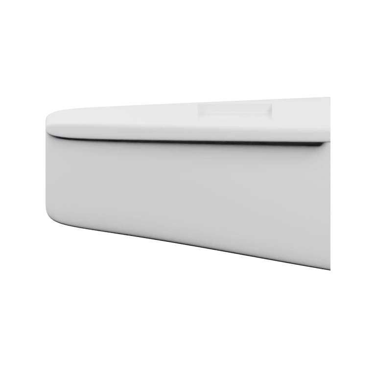 Два плоских элемента с закруглёнными краями и небольшими выступами