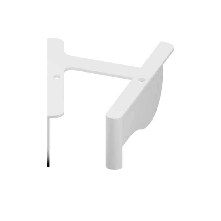 Узкий держатель с двумя полками для хранения