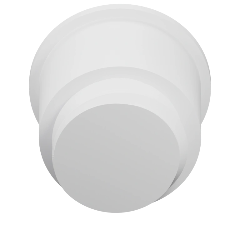 Круглый цилиндрический элемент с внутренним отверстием и выступами