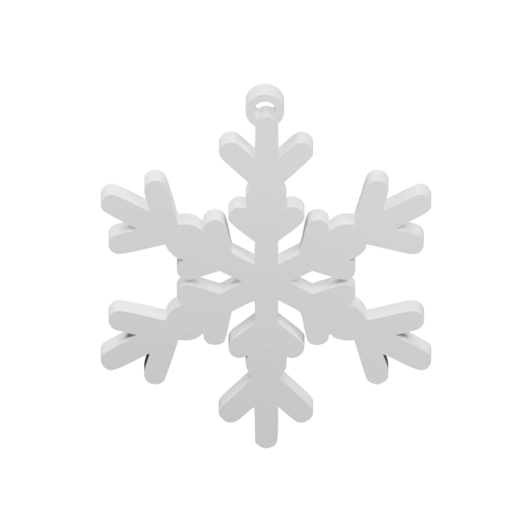 Симметричная форма с шестью ветвями и выступами