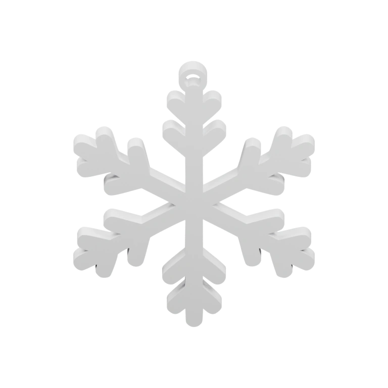 Симметричная фигура с шестью лучами и детализированными ветвями