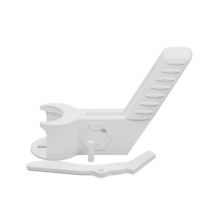 Устройство для фиксации баллончика с ручкой и захватом