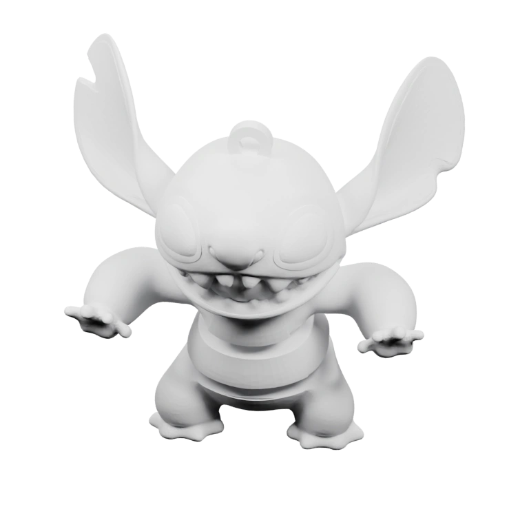 Маленькая фигурка с большими ушами и улыбкой