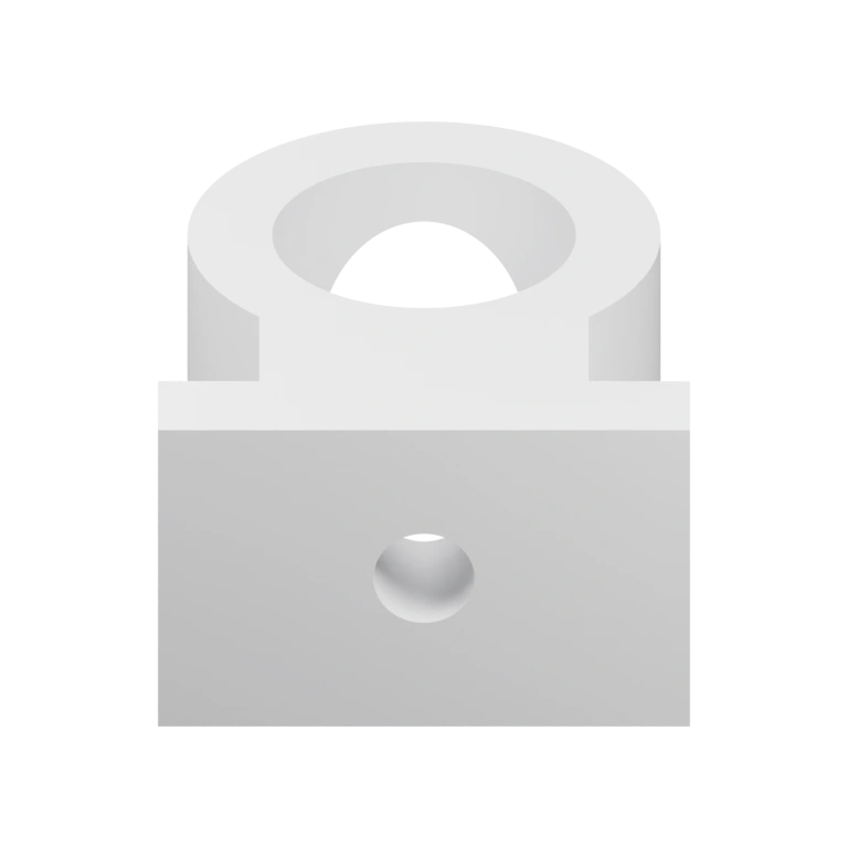 Симметричный элемент с отверстиями и выступами для фиксации