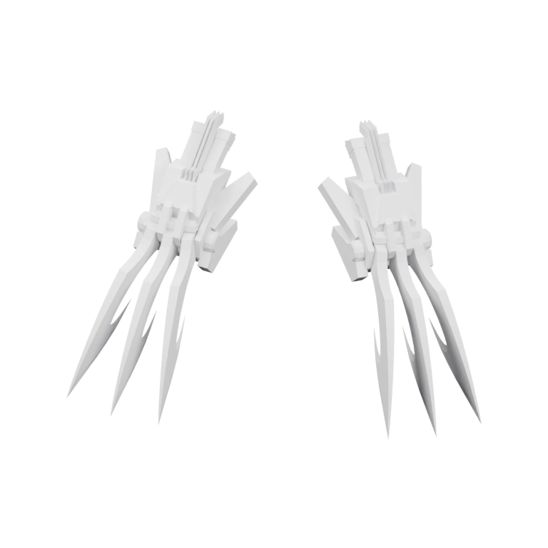 Узкая конструкция с выступами и захватами для работы