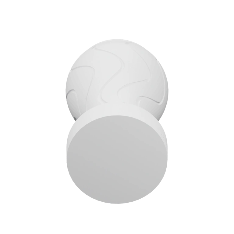 Форма с волнистым рельефом и круглой основой