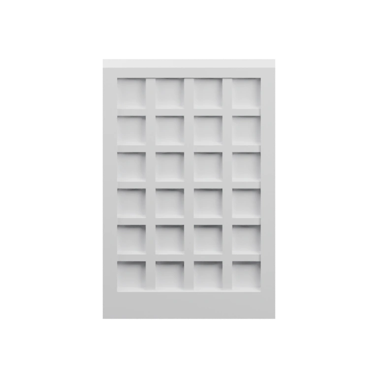 Плоская конструкция с отверстиями в сетке, с краями для крепления