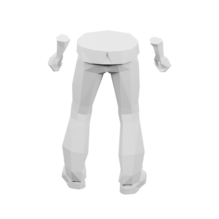 Две руки в разных позах, с пальцами и кистями