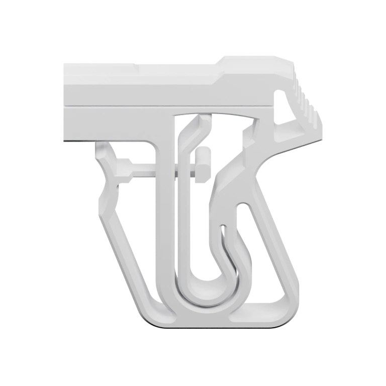 Сложная конструкция с двумя основными частями и вертикальными элементами