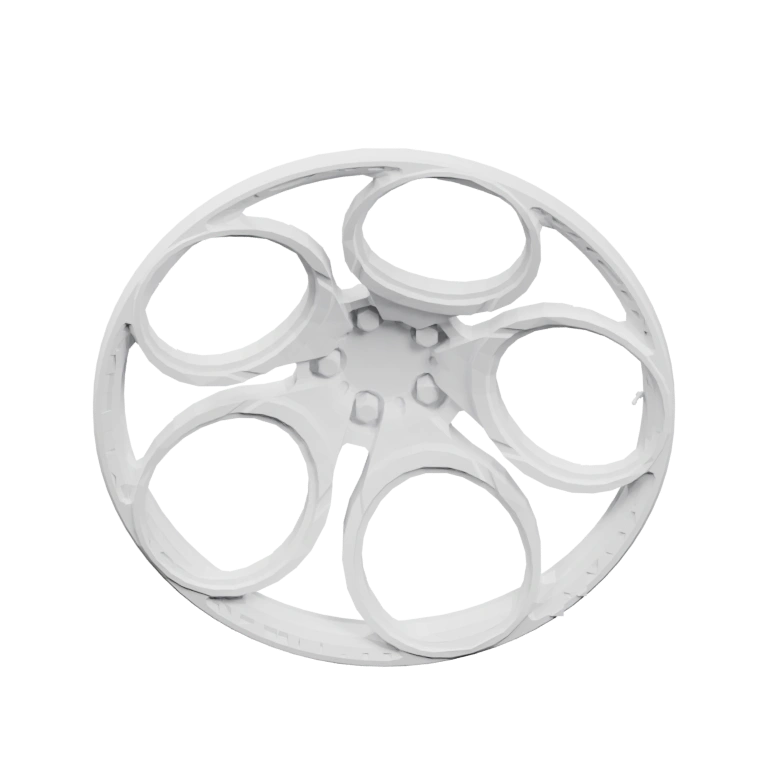 Колесо с отверстиями