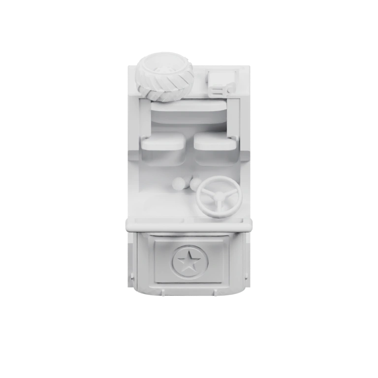 Грузовик с деталями