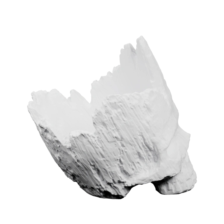 Череп с текстурой