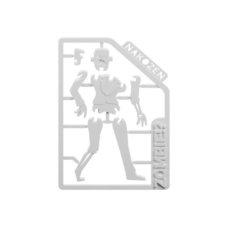 Зомби фигурка