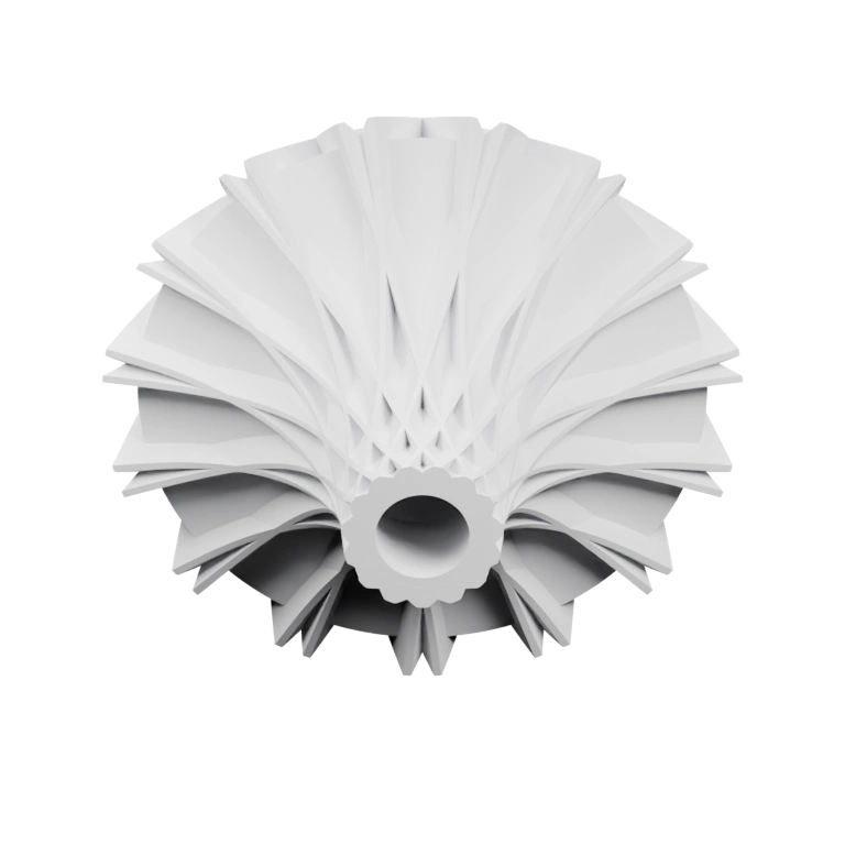 Ваза с геометрическим узором