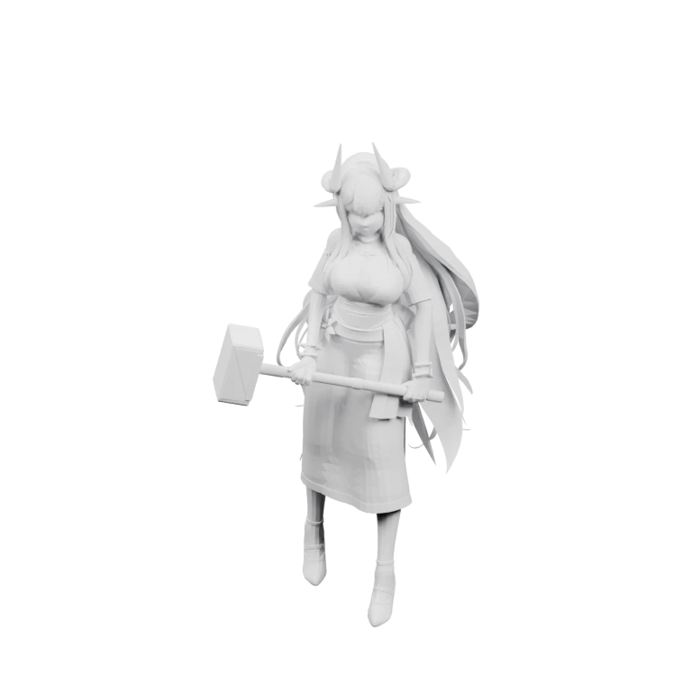 Фигурка с молотом