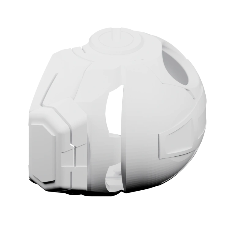 Круглый, с отверстиями и выступами для крепления