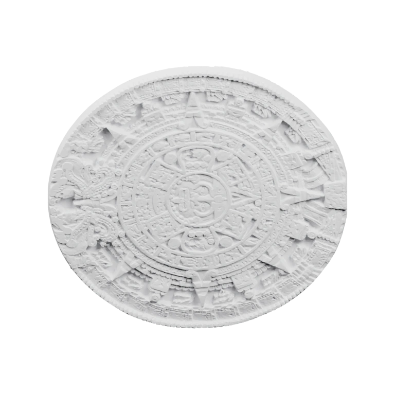 Удлинённая фигурка с телом и хвостом, украшенная плавниками и шипами