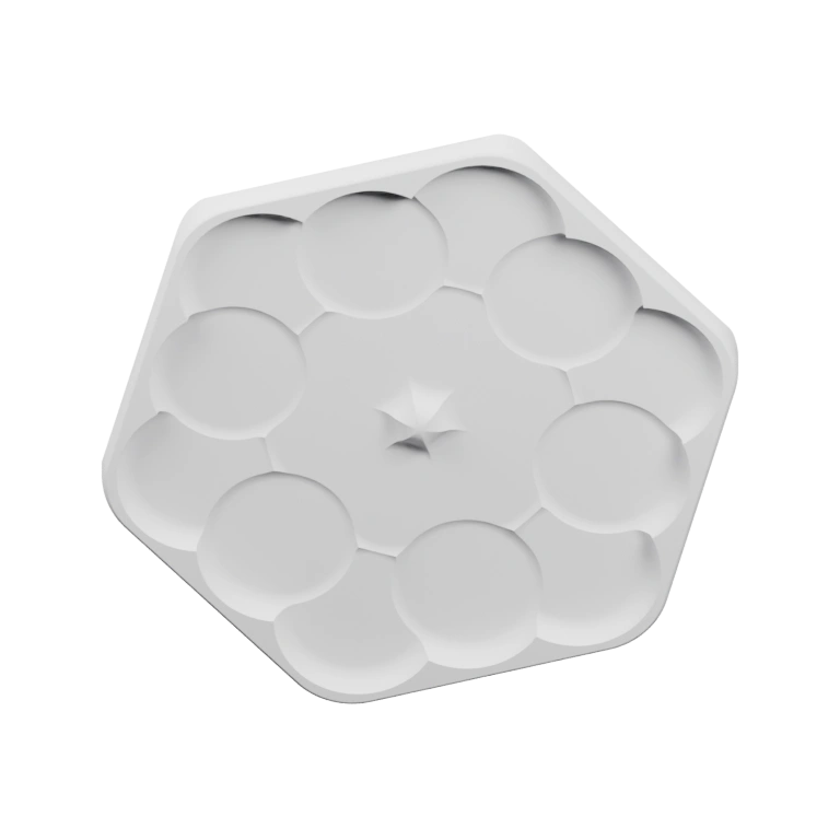 Сформированные из бумаги, с различными формами и текстурами