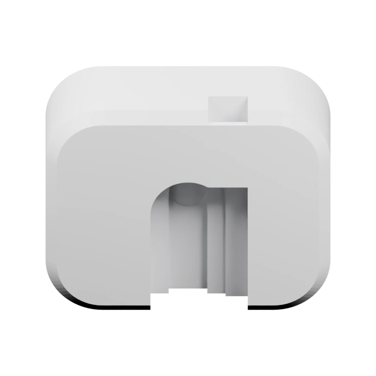 Плоская форма с внутренним вырезом и небольшим выступом