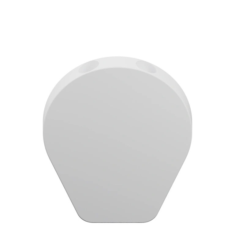 Прямоугольная форма с закругленными краями и отверстиями для крепления