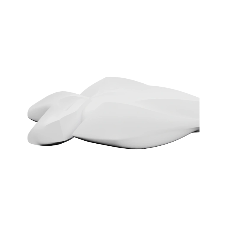 Плоская основа с выступающим коническим элементом