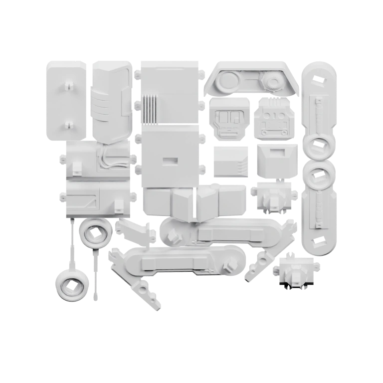 Прямоугольная конструкция с двумя отделениями внутри