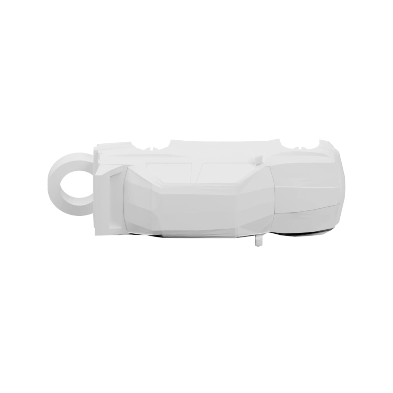 Длинная с двумя сегментами и рядами отверстий для крепления