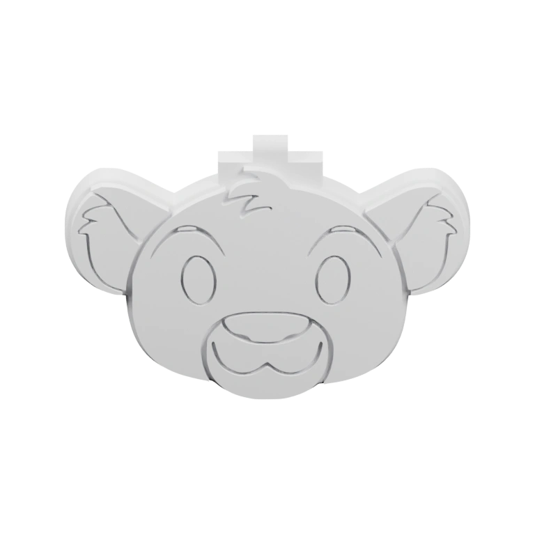 Форма с отверстиями и выступами для фиксации