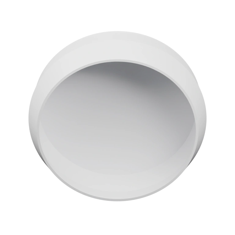 Имеет цилиндрическую часть и плоскую основу с отверстием