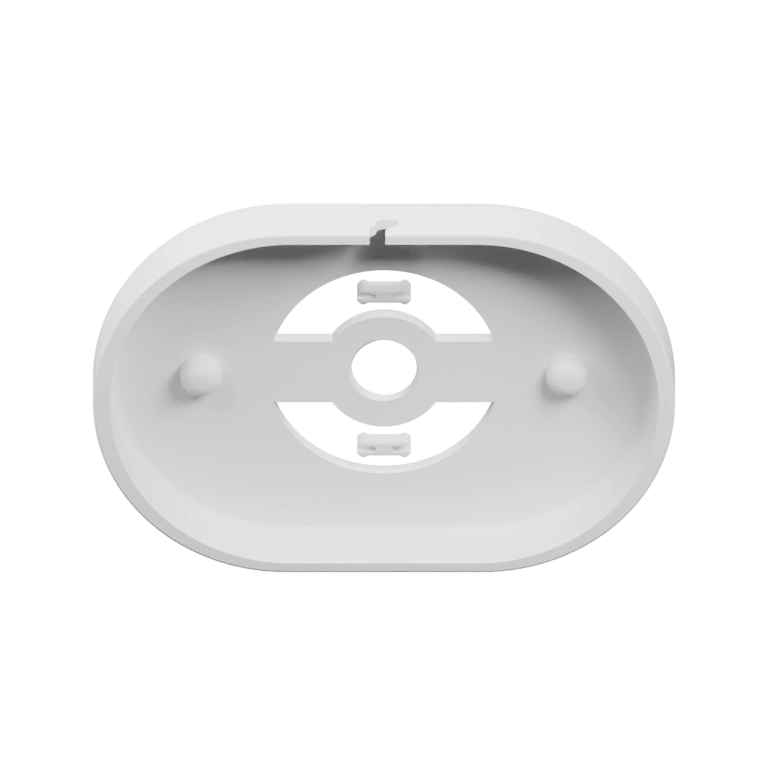 Округлая форма с отверстием и боковым выступом