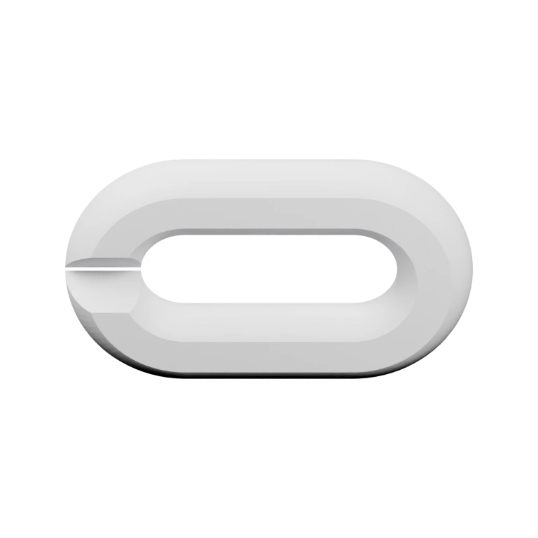 Круглая форма с ушами и ножками, сидит на задних лапах