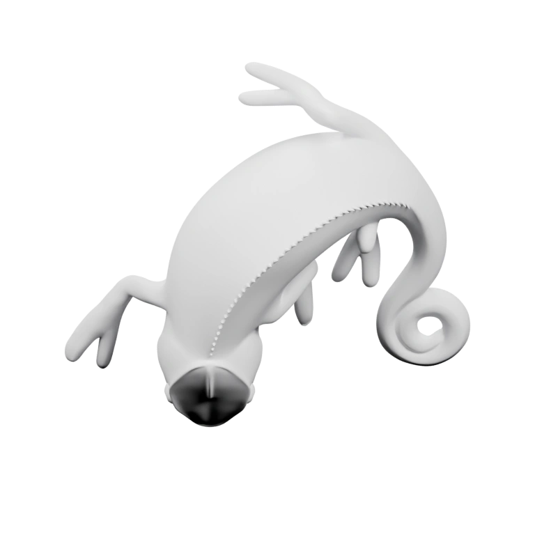 Круглая форма с отверстием и внутренней текстурой