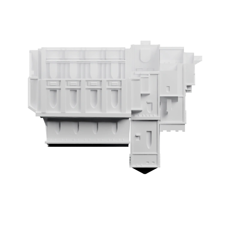 Круглый элемент с звездой, подвесной крепеж