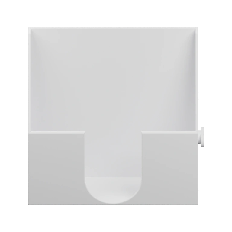 Цилиндрическая форма с волнистой текстурой и плоской крышкой