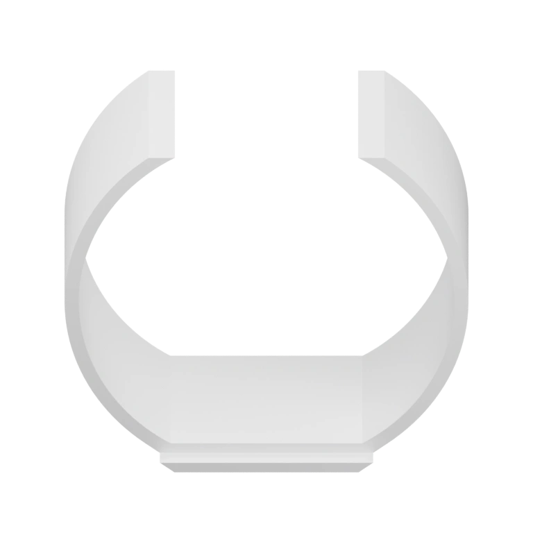 Сверху расположены отверстия, снизу — крепежные элементы