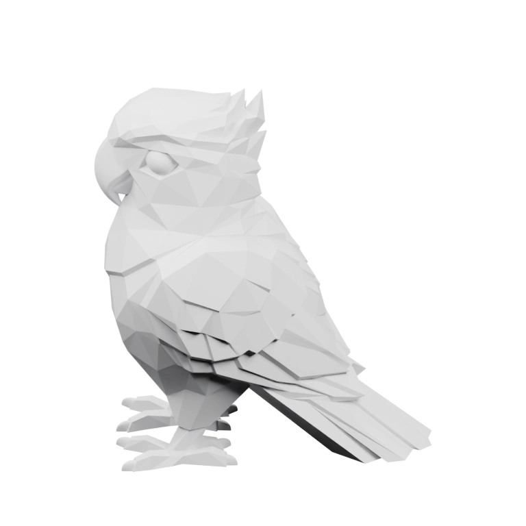 Симметричная форма с телом, ногами и головой