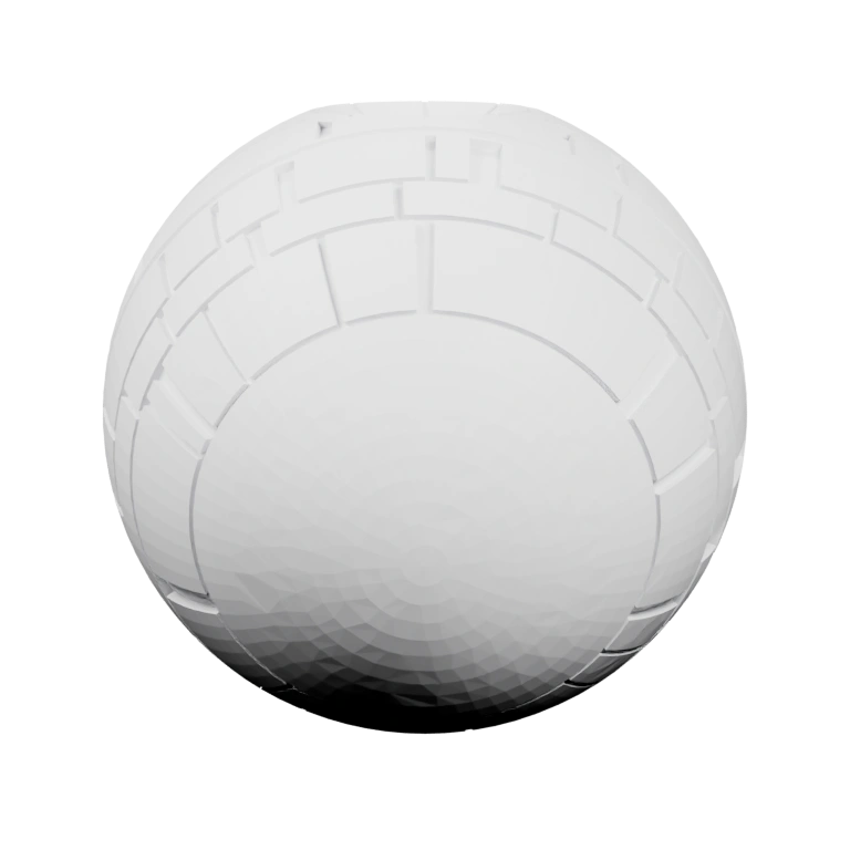 Сложная форма с листьями и ветвями, симметрично расположенные детали