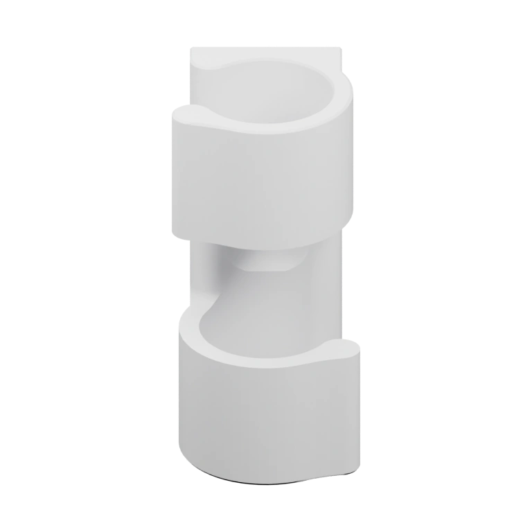 Узкий цилиндрический элемент с отверстиями для фиксации