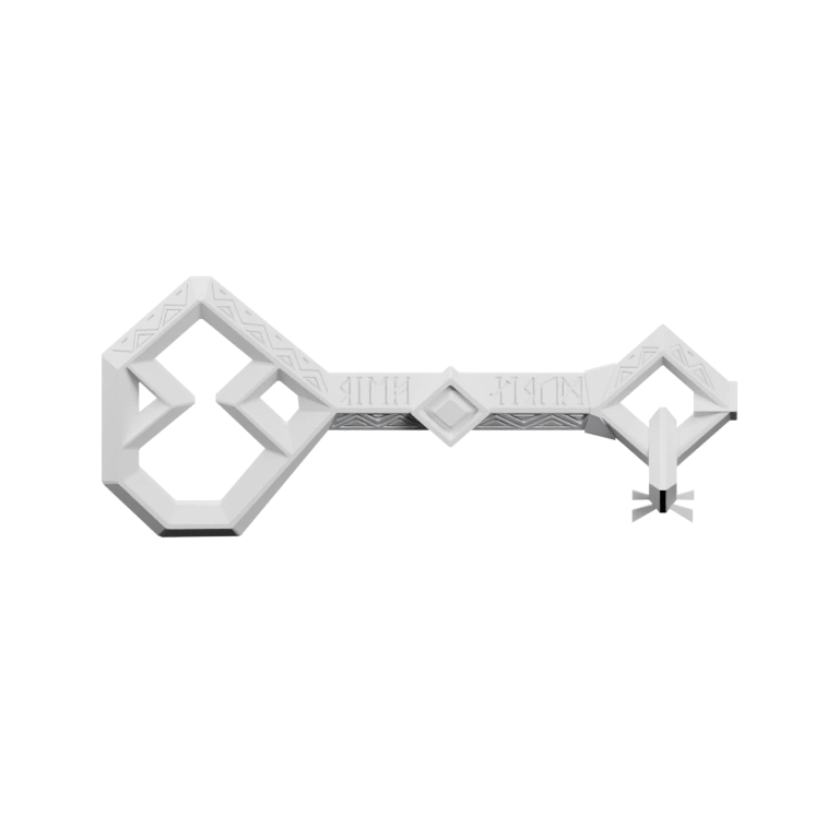 Форма с отверстием и выступами для крепления