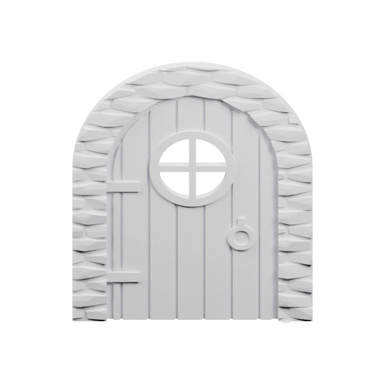 Симметричная форма с переплетёнными лентами и узорами