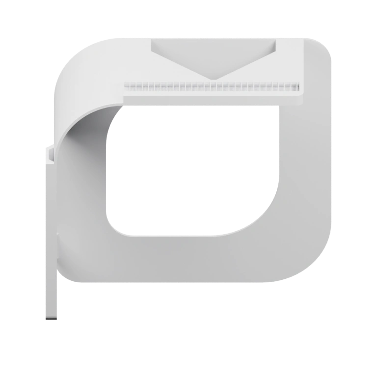 Узкая конструкция с отверстиями и вырезами для фиксации