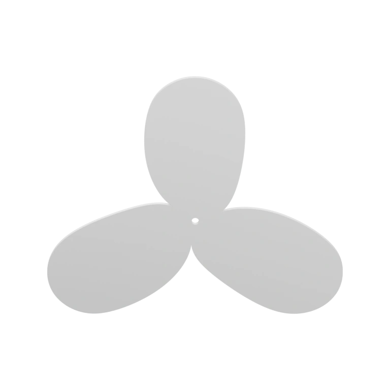 Симметричная конструкция с пятью лепестками и центральным отверстием